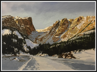 Dream Lake Winter
Oil on canvas
NFS