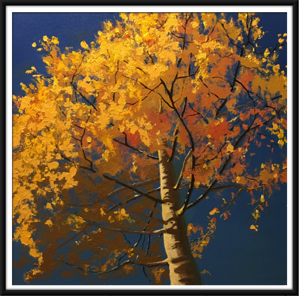 Aspen tree
Oil on canvas
14x14
$100