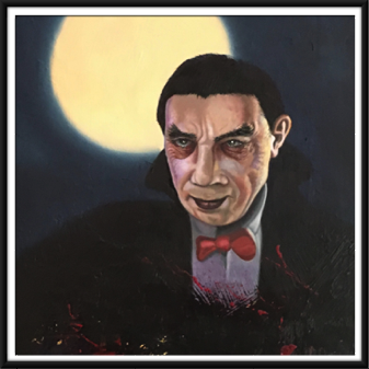 Dracula
12 x 16 Oil on hardboard
$800